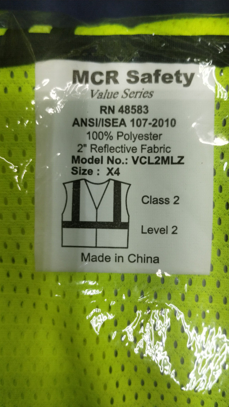 LOT OF 83 PIP Class 2 Mesh Vest Zipper High Visibility Pockets M L 2X 3X 4X
