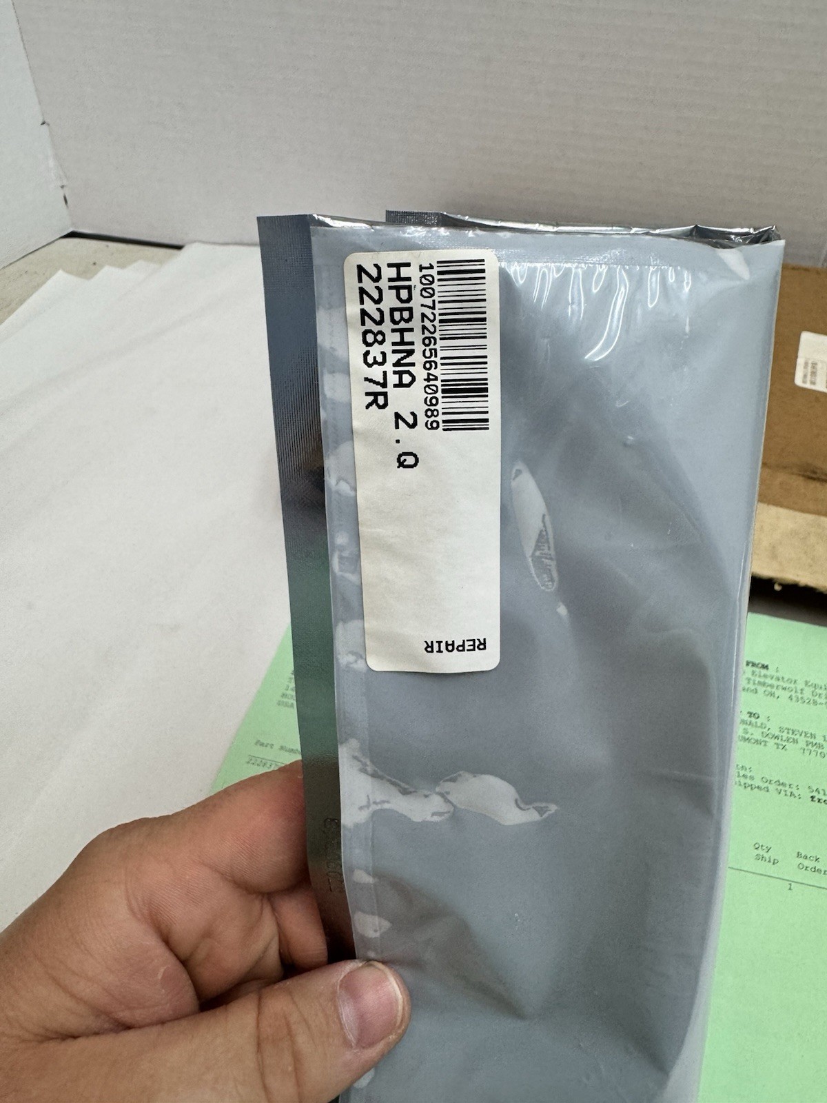 Schindler Elevator Hall Button HPBHNA 2.Q 22837R pcb assembly as pictured