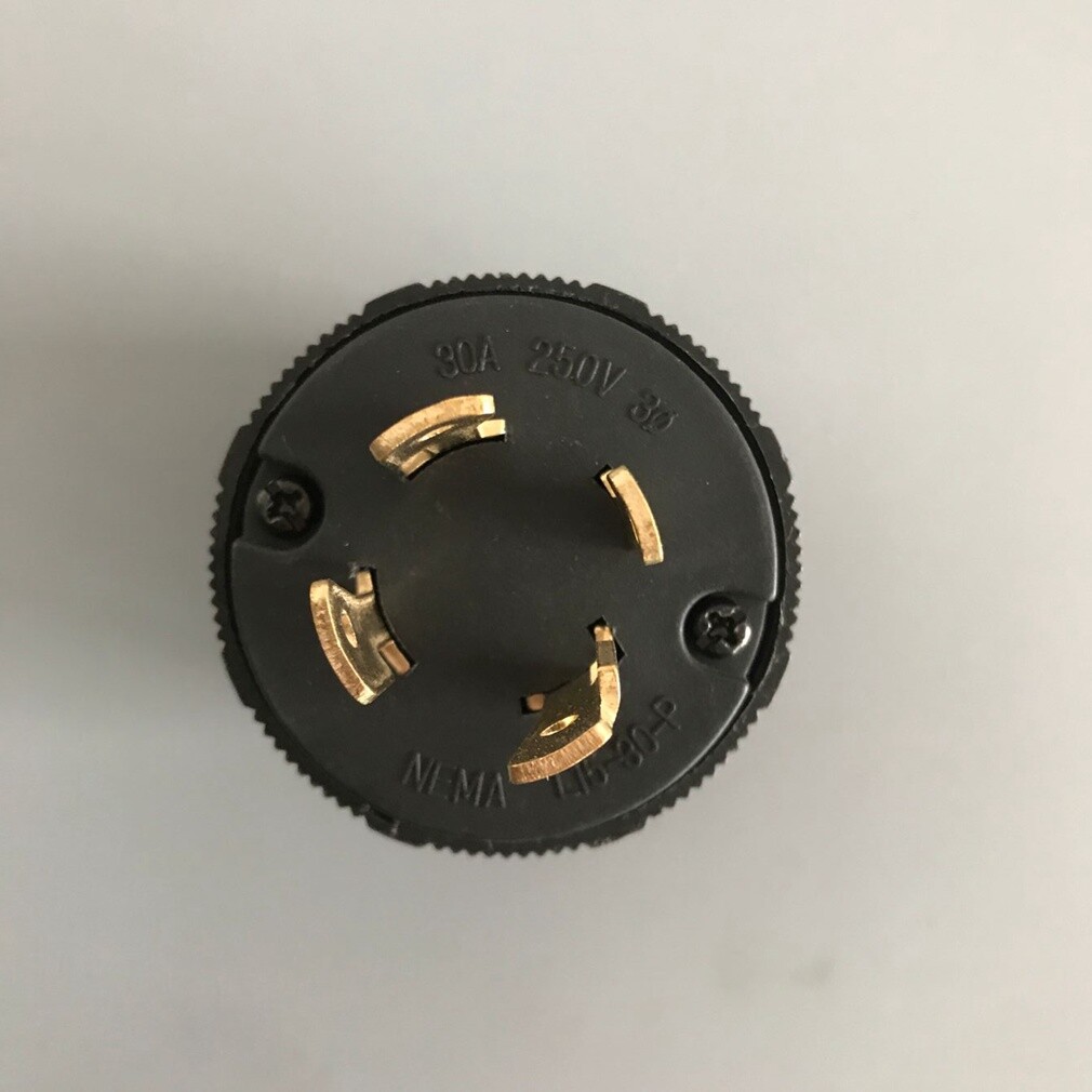 L15-30 Plug – NEMA L15-30P Locking Plug, Rated for 30A, 250V UL