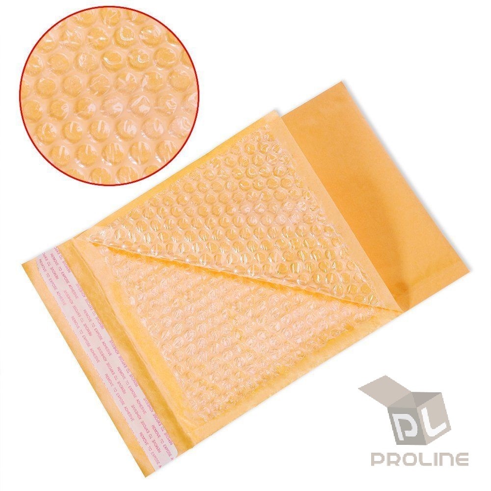 Any Color Kraft Bubble Mailers Shipping Mailing Padded Bags Envelopes Self-Seal