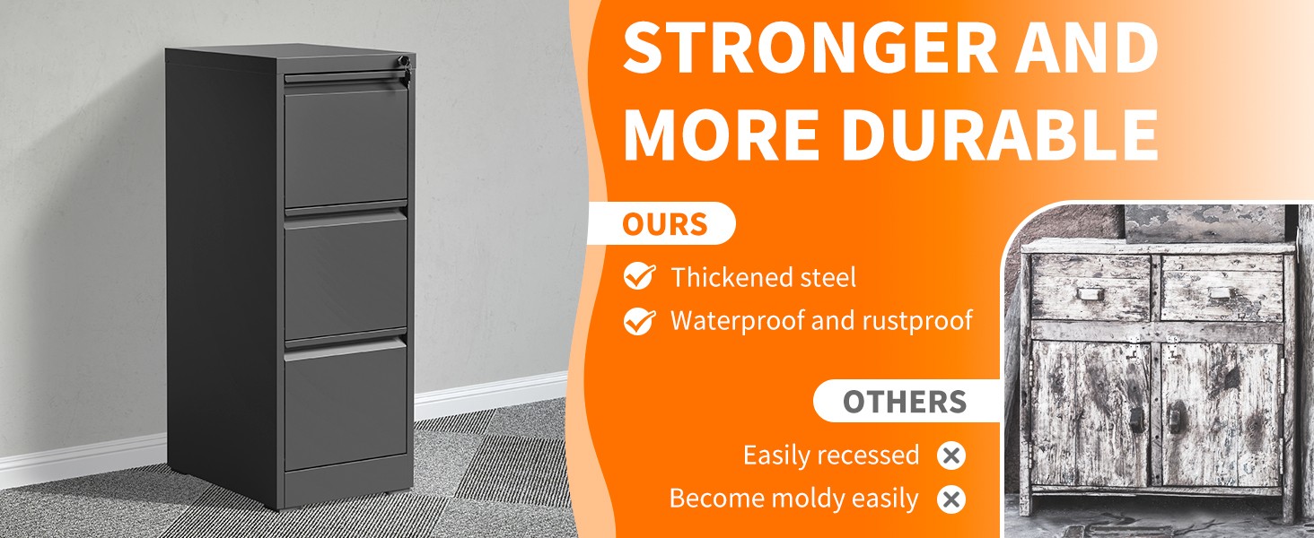 Assembly Required, Metal File Cabinet Drawer Heavy Duty Locking File Cabinets