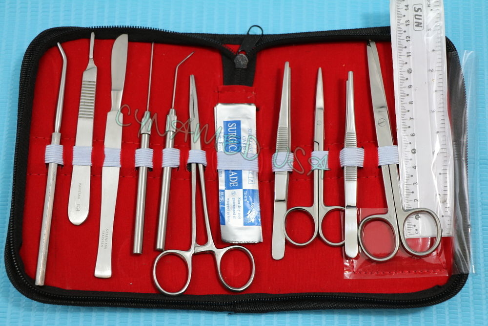 Premium 19 pcs Dissecting kit / Dissection Kit / Anatomy Kit for Medical Student