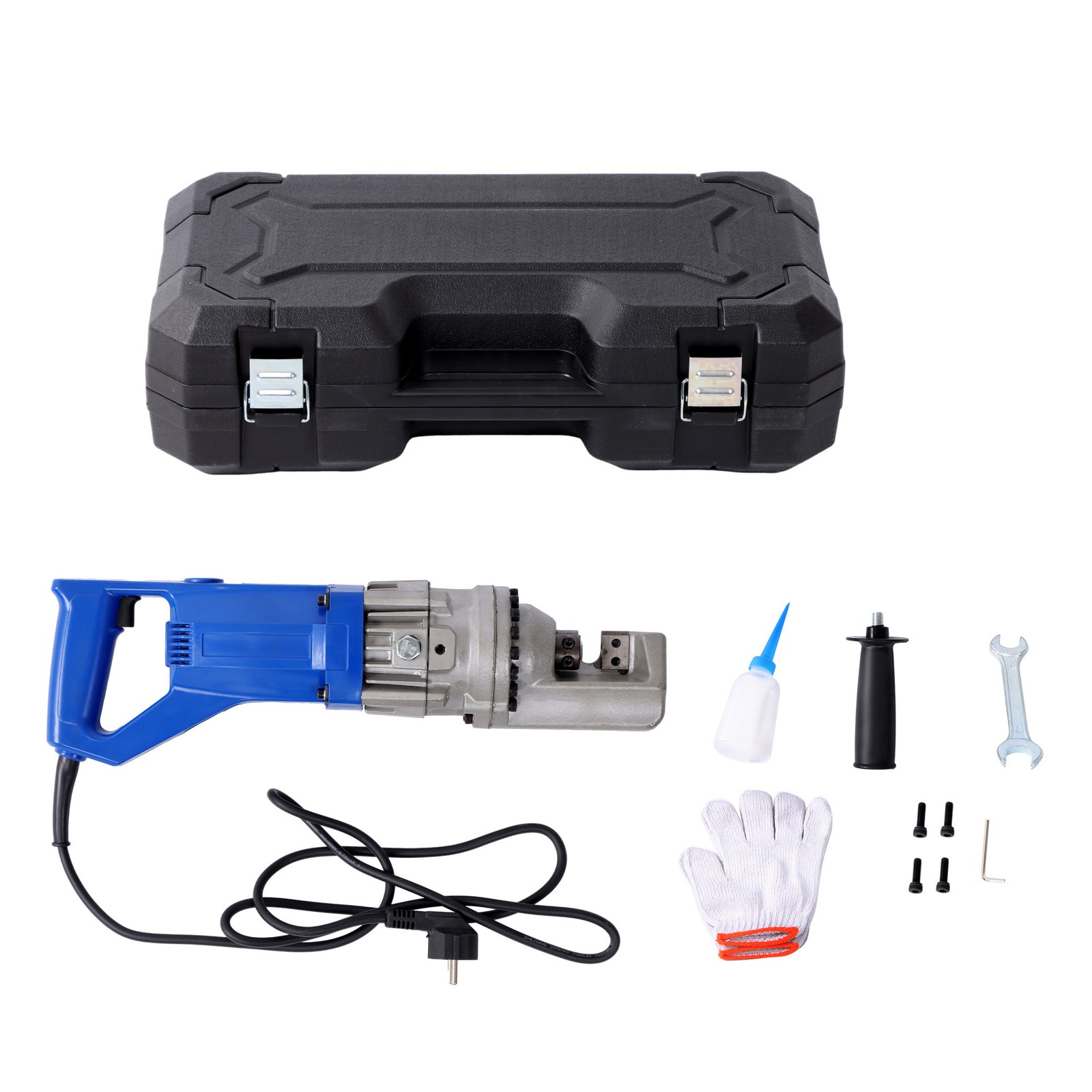 RC-16 Portable Electric Hydraulic 16mm Rebar Cutter 900W 5/8″ Cutting Range