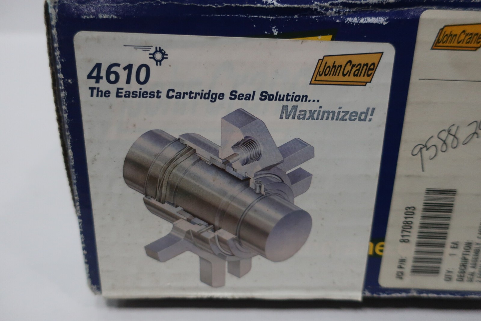 John Crane 4610 46250ssv Stainless Cartridge Seal 2.500in