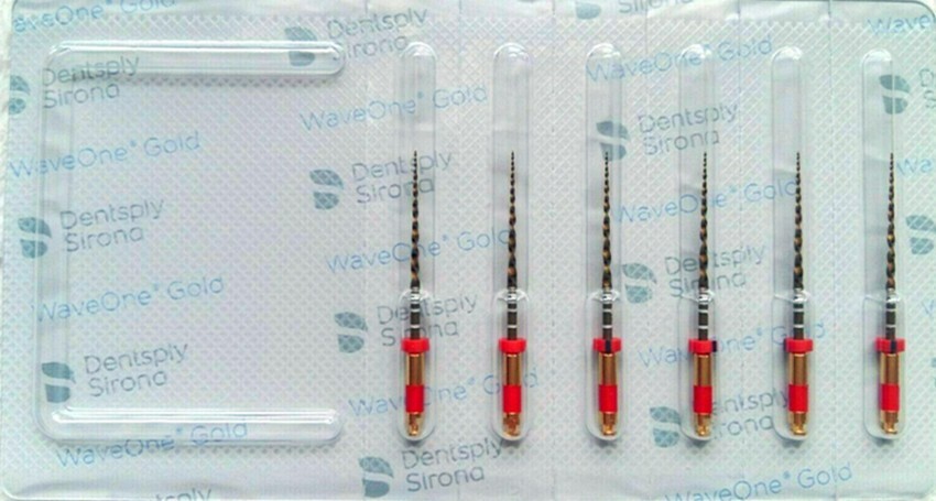 SALE! Waveone Gold Wave One Gold Endodontic File Root Canal Dentsply 6pcs/Pk