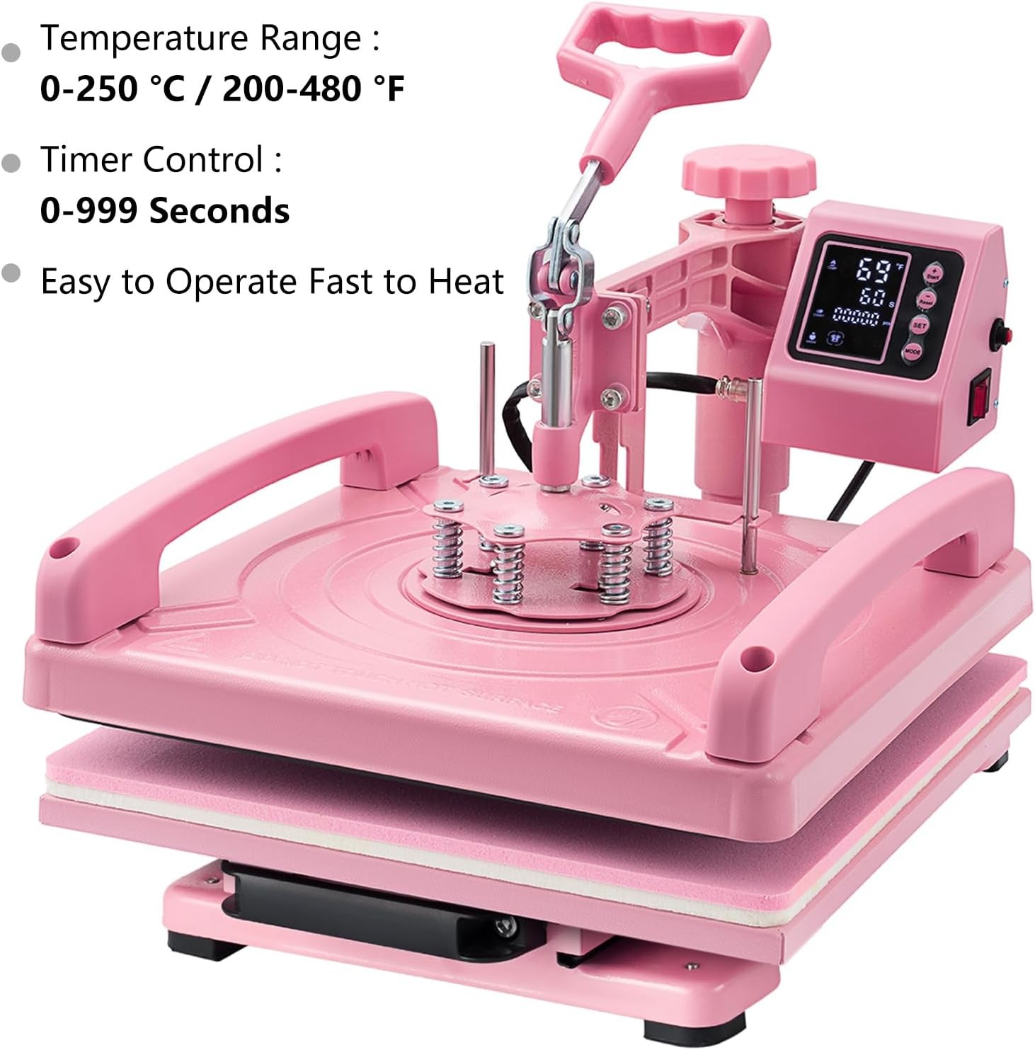 15 x15 in Heat Press Machine 5in1 with 30 OZ Tumbler Press Transfer Sublimation