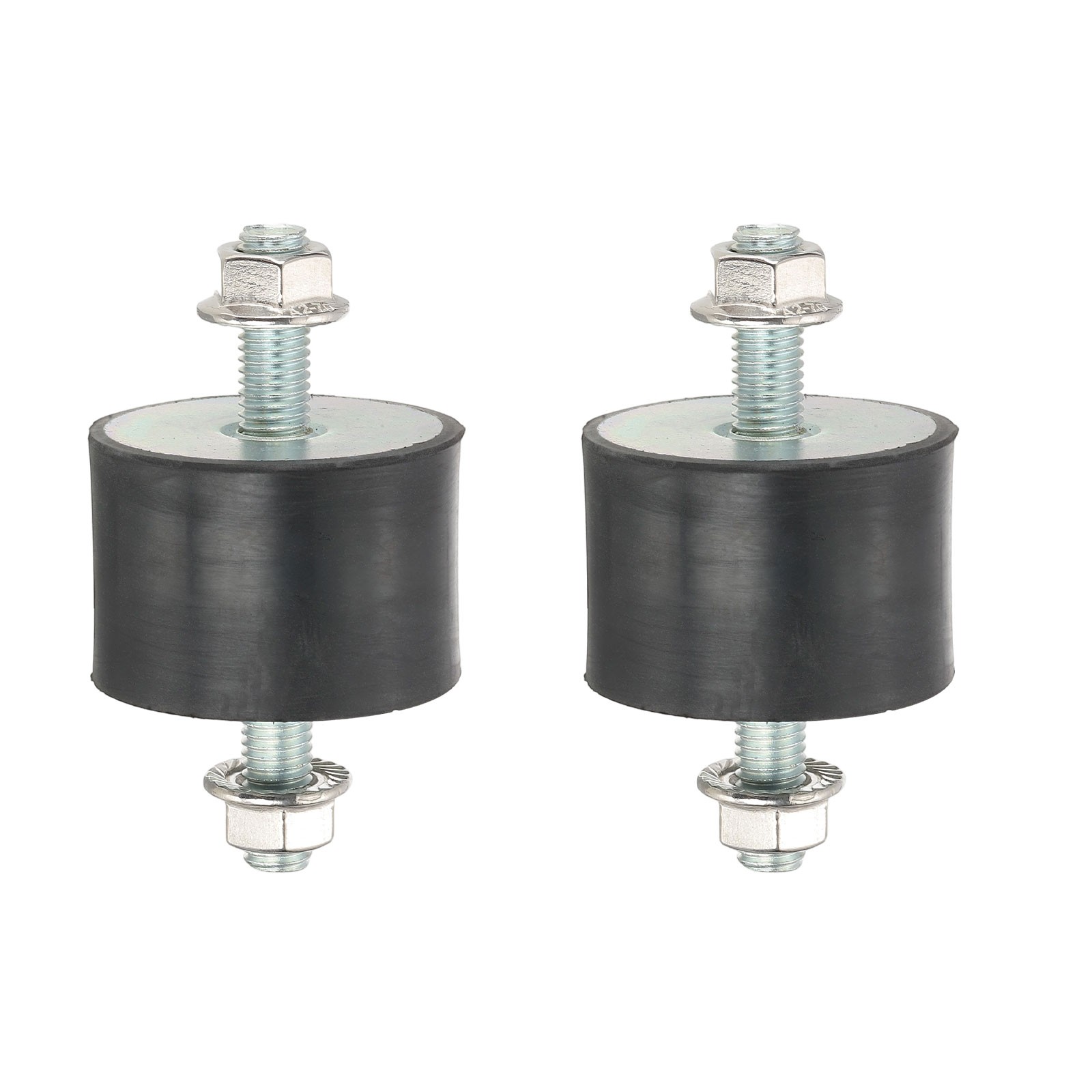 M10-50x30mm Rubber Isolator Mounts Vibration Studs Shock Absorber 2Pcs, (84mm)