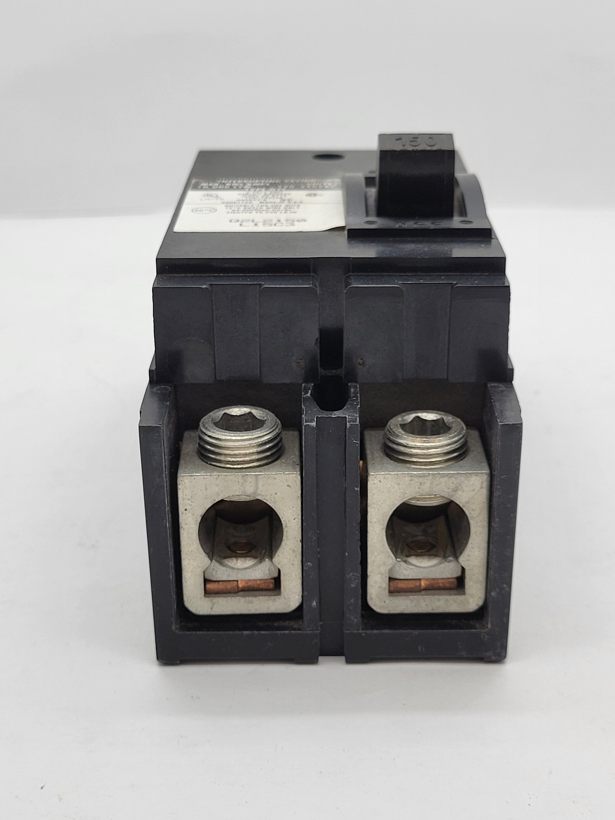 Square D Q2L2150 Circuit Breaker 150A 2P 120/240V Q2L Bolt On Mounting Hardware