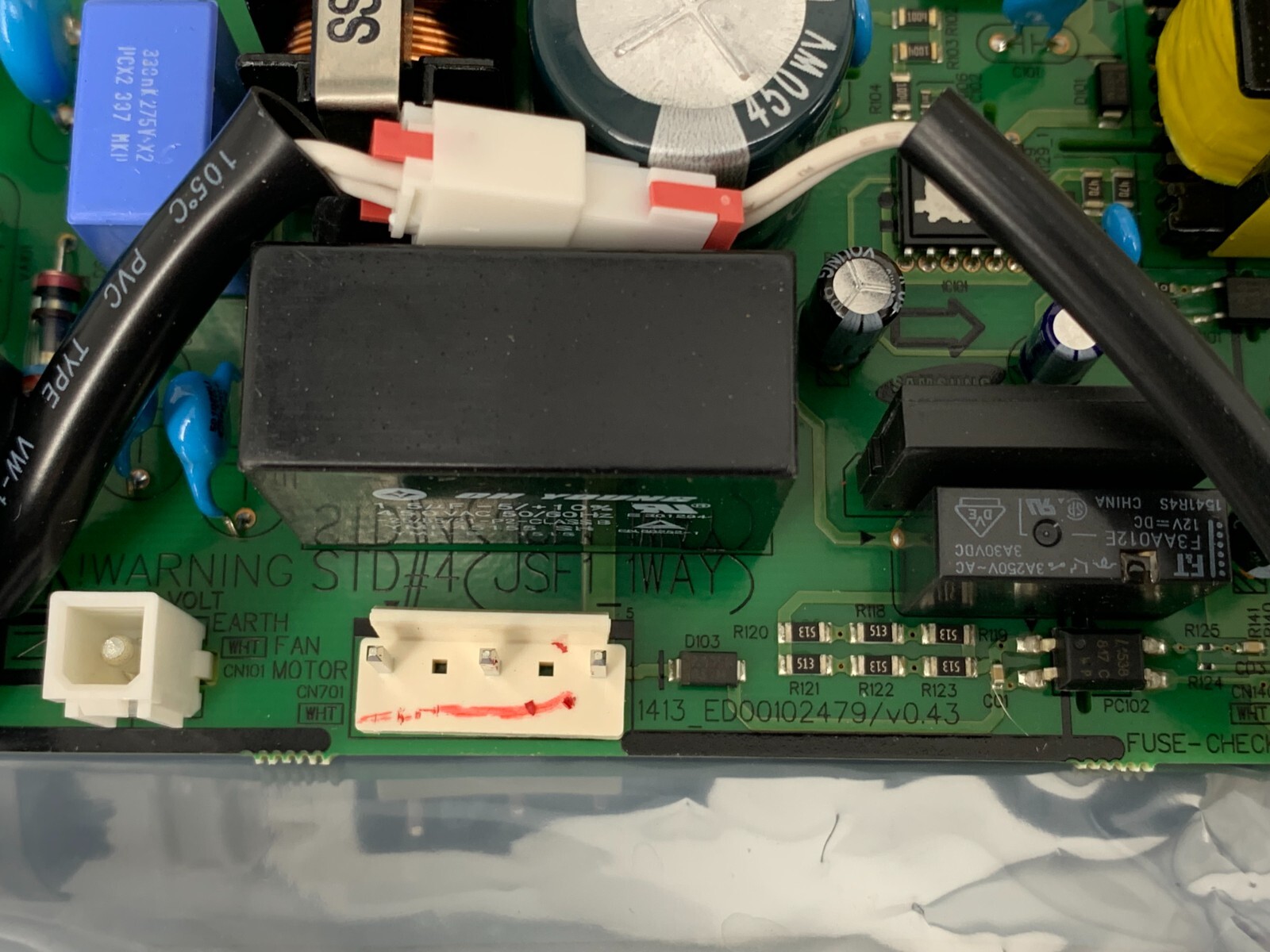 Samsung DB92-02794A Main PCB Assembly Main Control Board For Air Conditioner