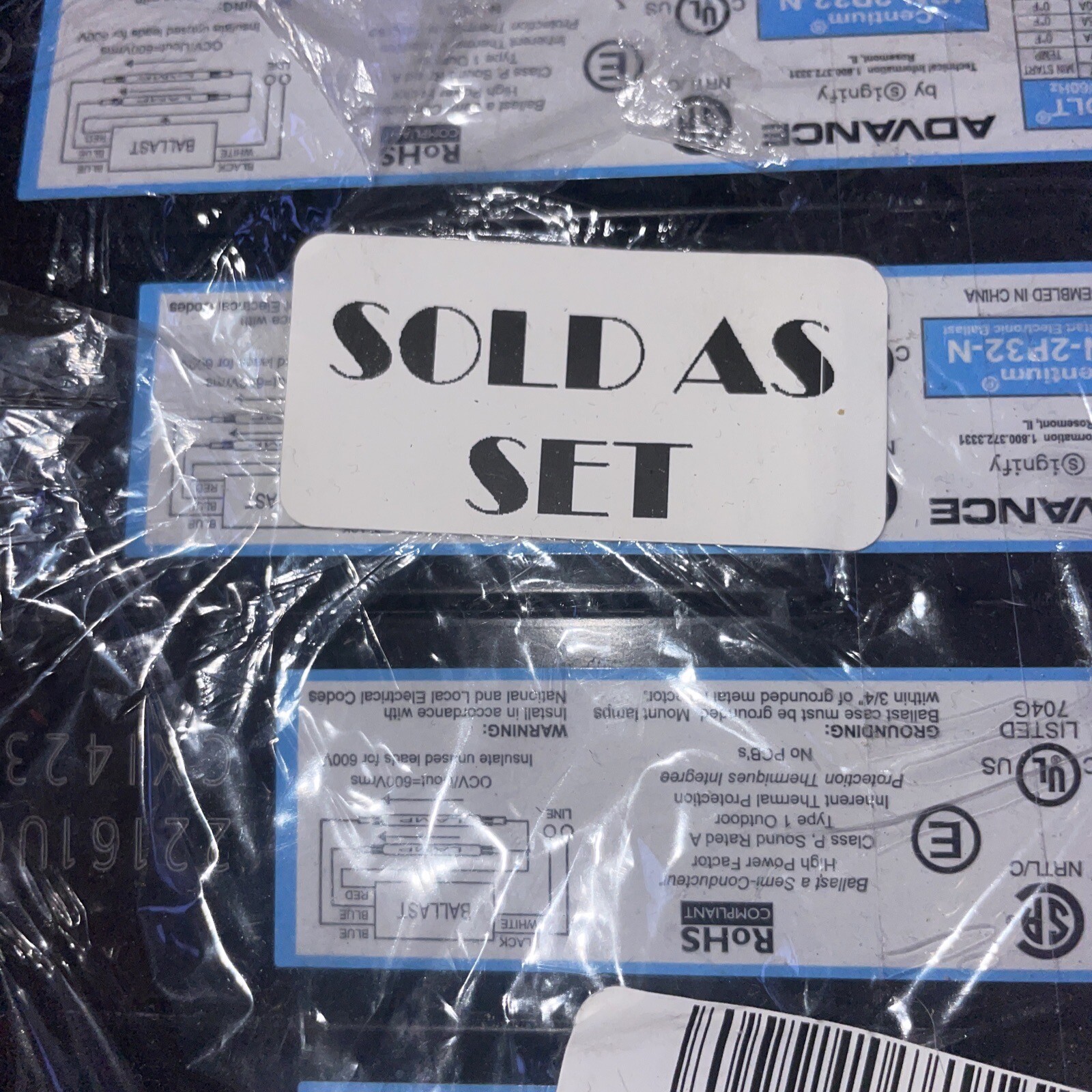 ICN2P32N, 120-277V, 50-60Hz Input Frequency, Solid Wire Type, 10 Pack