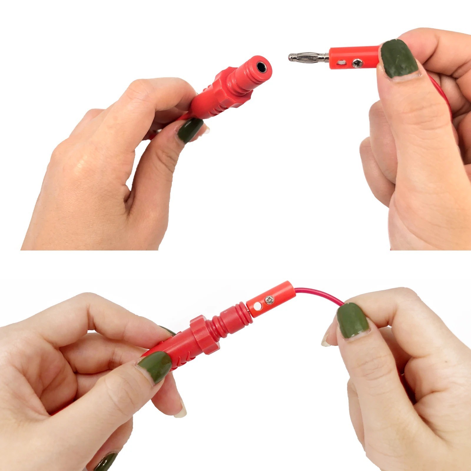 Safety Insulation Piercing Test Clip Probe for Automotive Circuit Testing