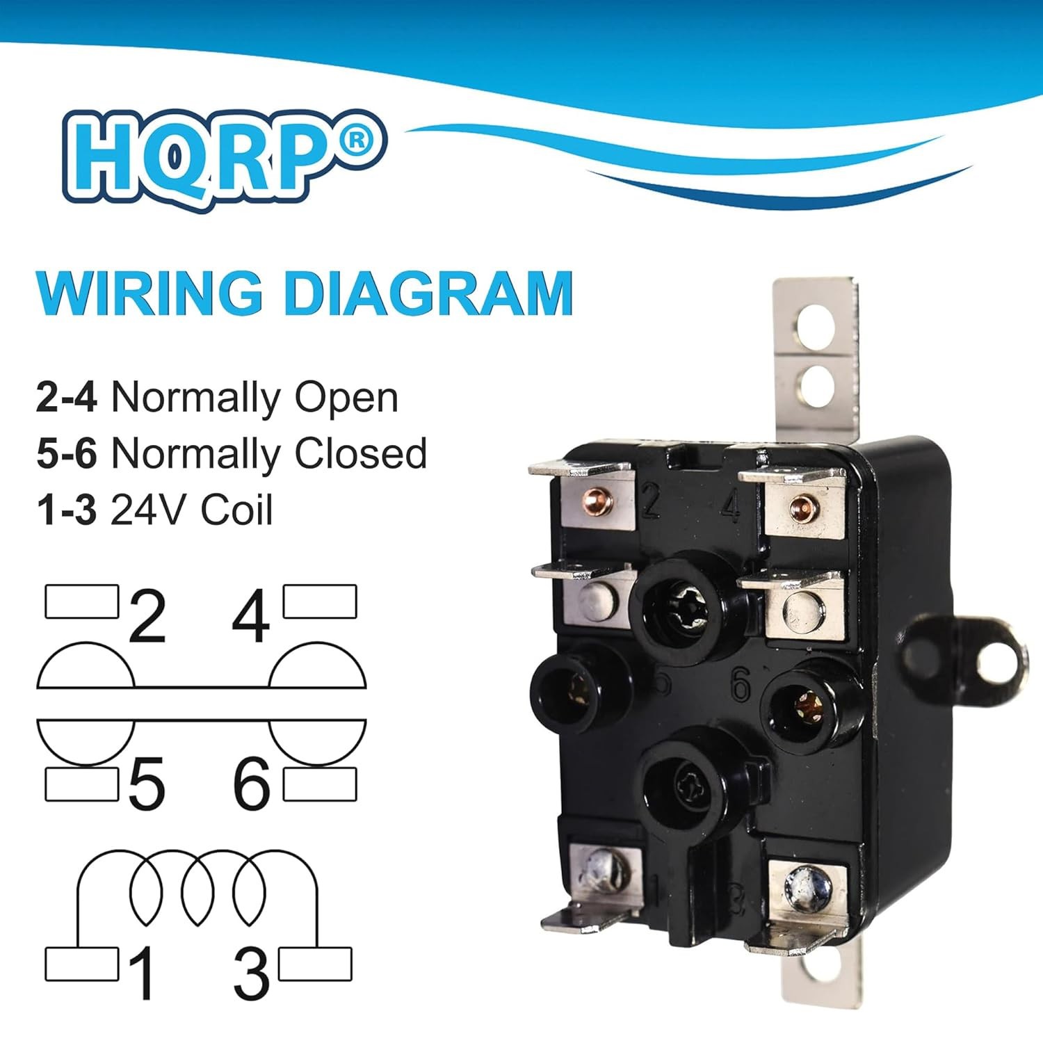 HQRP Enclosed General Purpose Fan Relay for Emerson # 90-380 Replacement