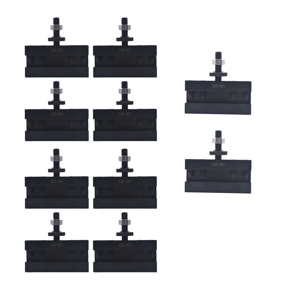 10PCS CXA #1 Quick Change Turning Facing Tool Post Holder CNC 250-301