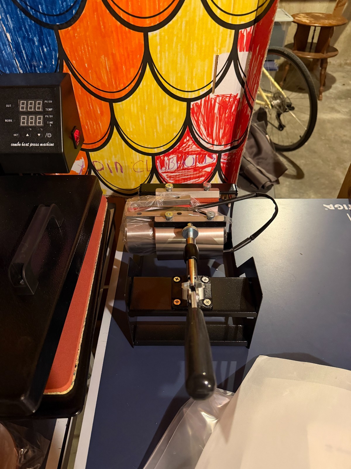 Top Deep Digital Transfer Sublimation Heat Press Machine