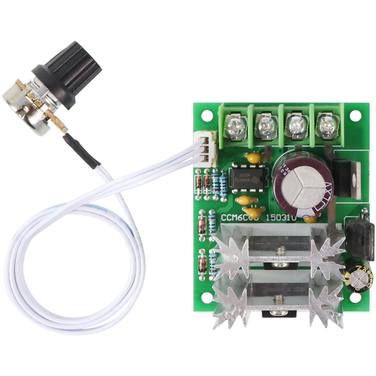DC 6-30V 20A Max 300W PWM HHO Motor Variable Speed Controller Switch 6V 12V 24V