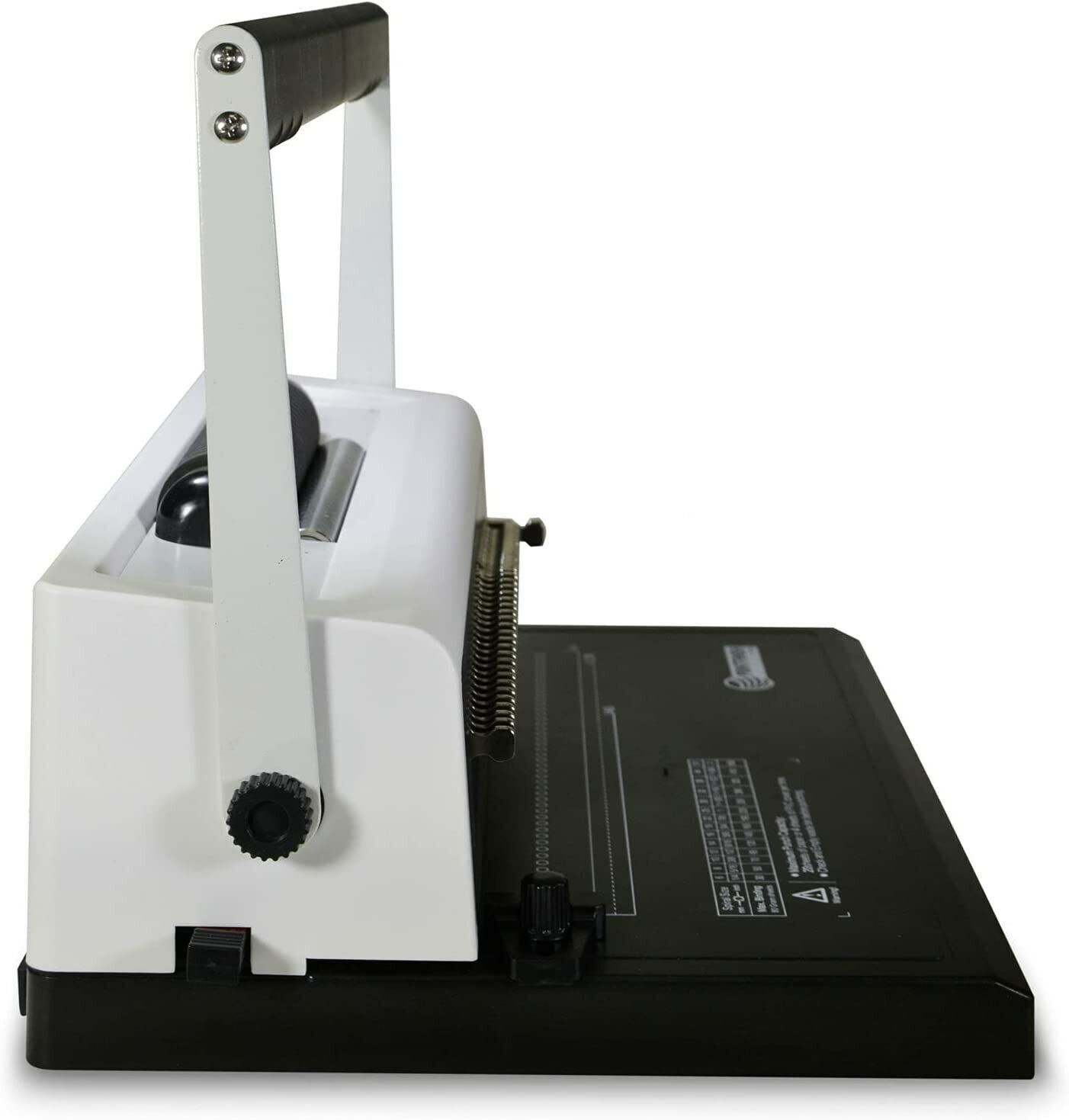 S25A Coil Punch & Binding Machine Free Crimper & 8mm Plastic COILS Box of 100pcs