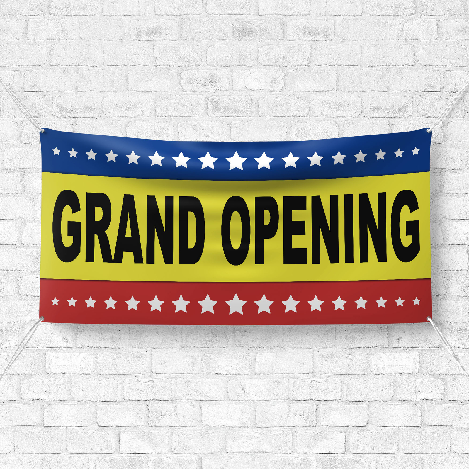 Grand Opening Banner 13 oz Heavy Duty Vinyl Grand Opening Sign – Special Events
