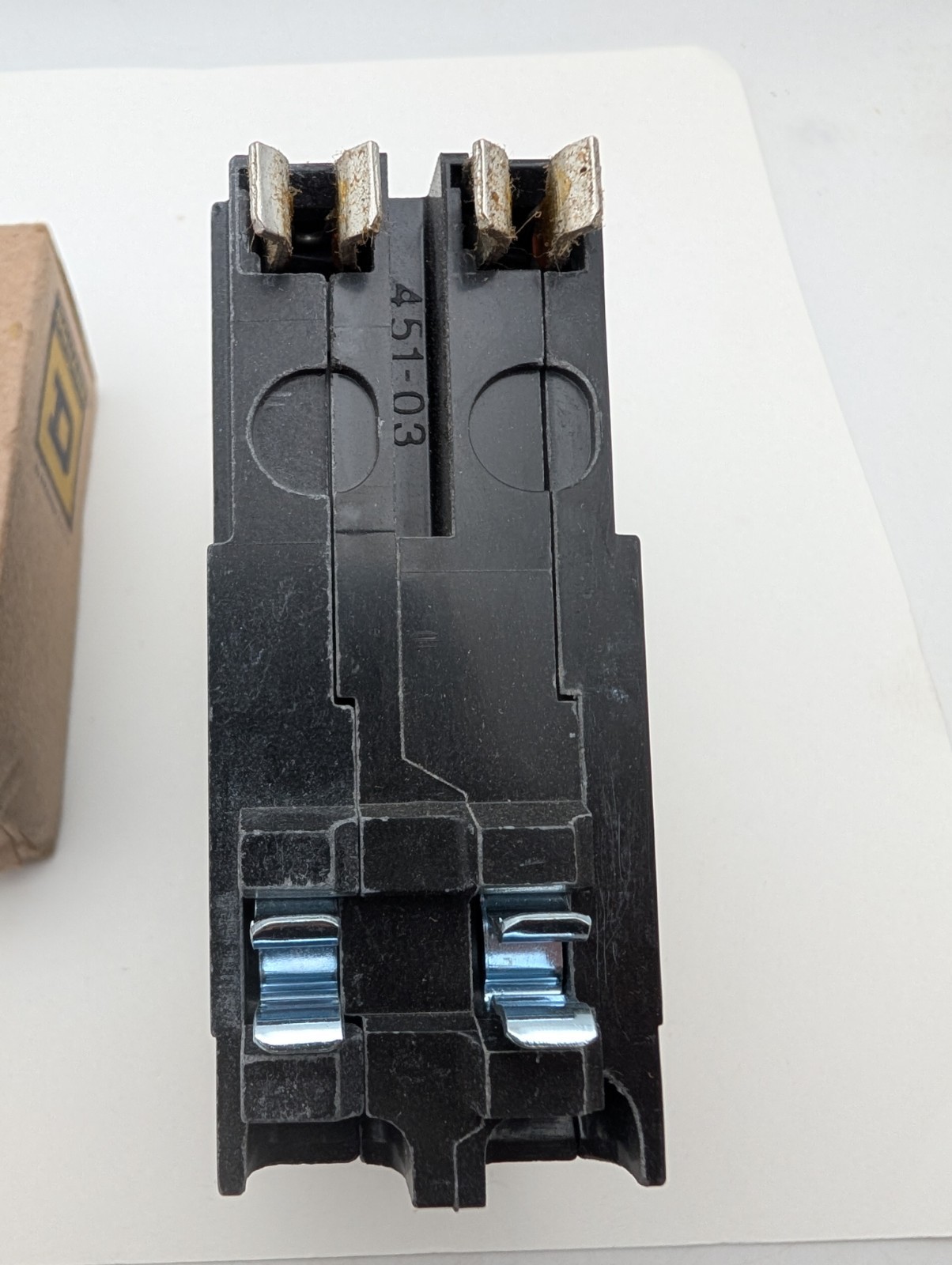 Square D QO260VH Miniature Circuit Breaker 60 A, 2 Pole, 120/240V (Storage Wear)