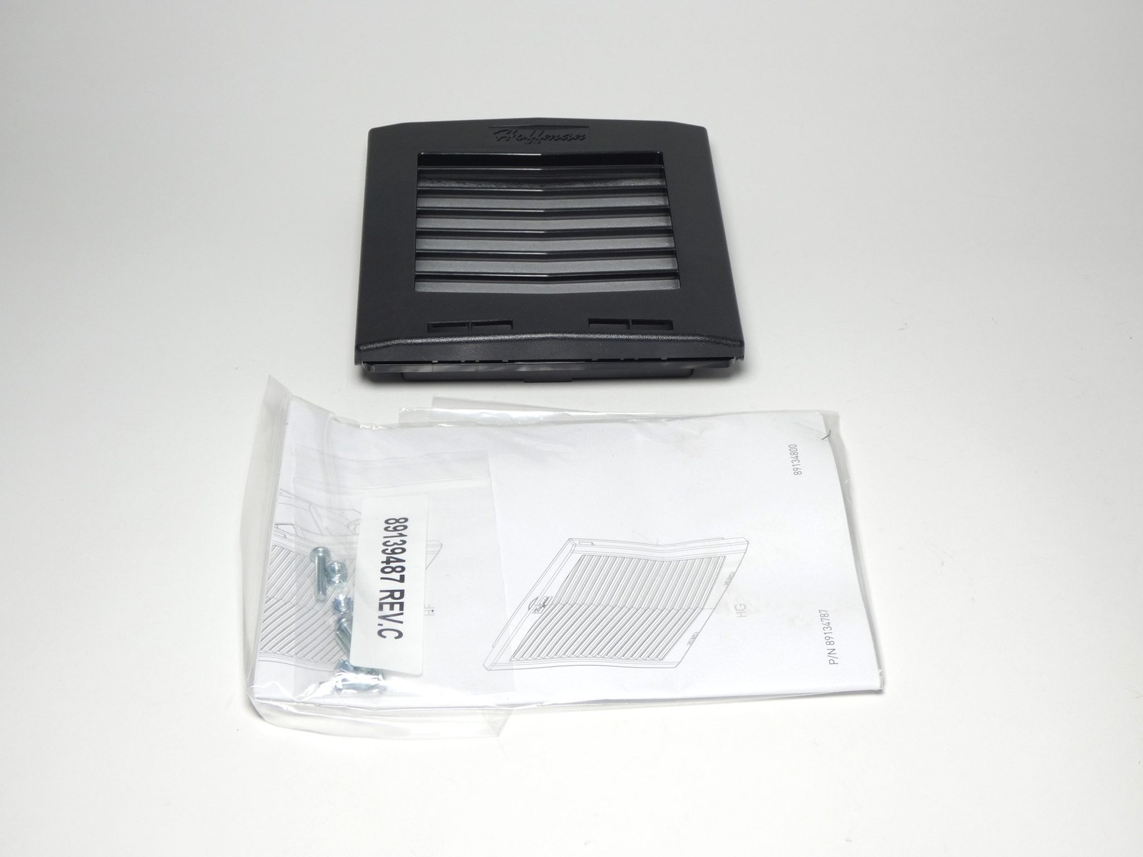 nVent Hoffman HG0400403 34324 Filter Exhaust 4″ Grill Kit IP54 9011 – NEW Sur…