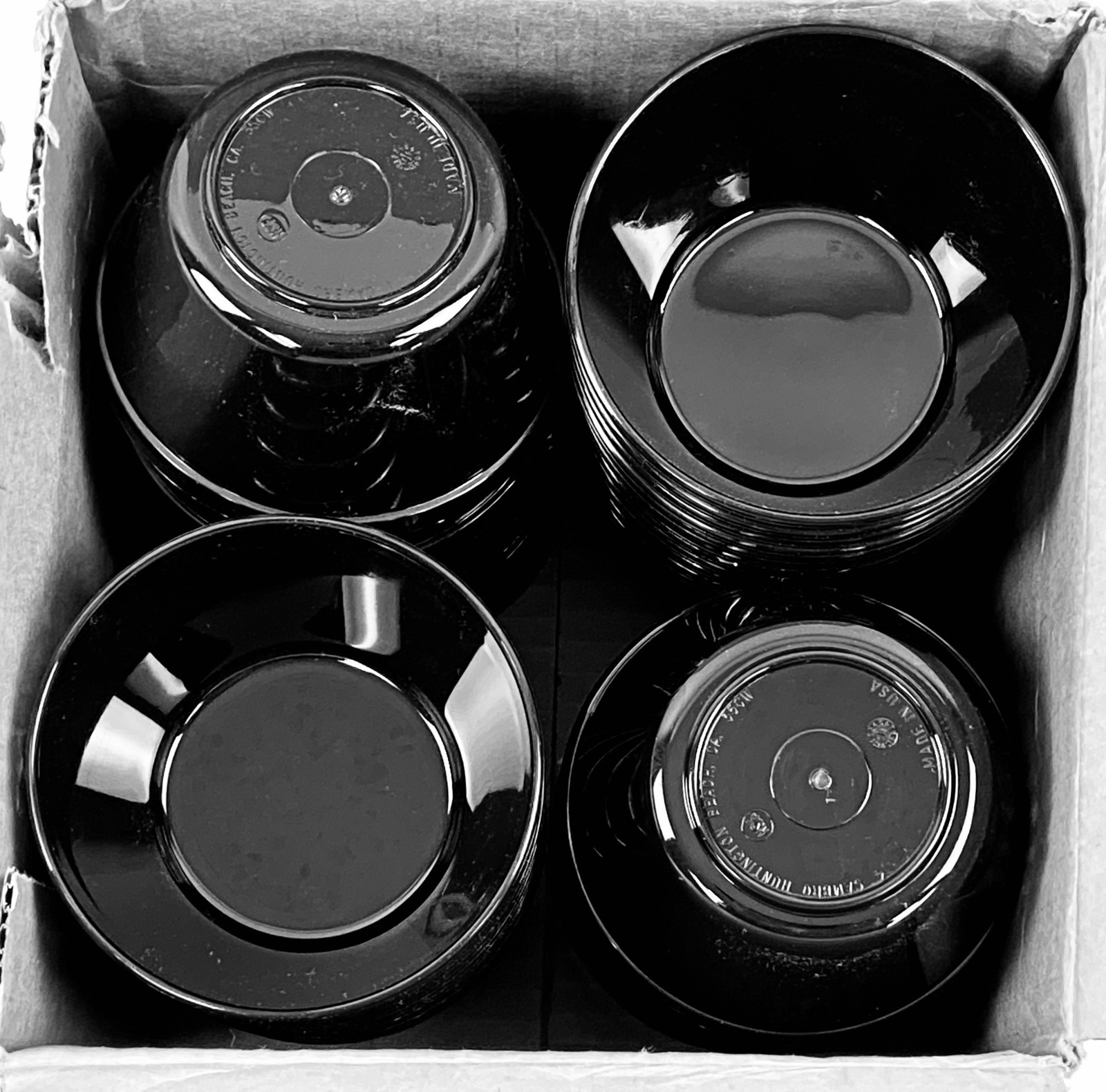 Cambro Camwear Bouillon Cups 8.4 oz Restaurant Food Service Supply 48-Pack