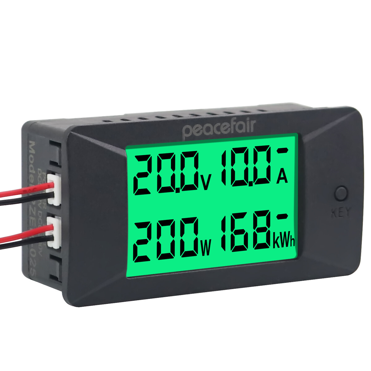 DC Digital Voltmeter Ammeter 0-300V 50A 100A 300A Voltage Amps Power Kwh Meter