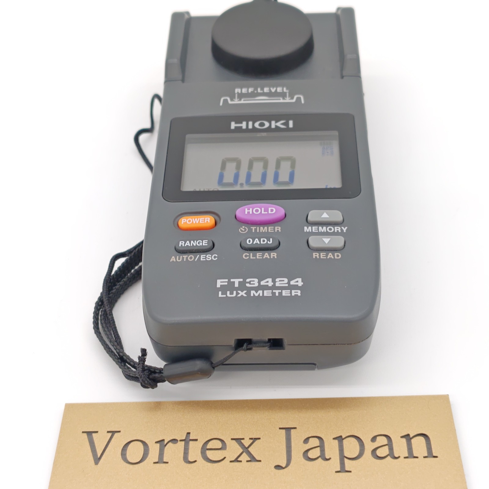 Hioki FT3424 Digital Illuminance Light Meter Lux Meter Broad Coverage used JP
