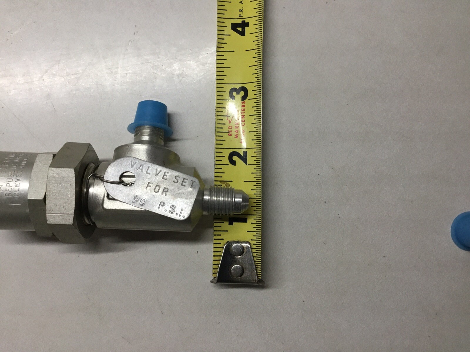 Safety Relief Valve 5-664-8 New Surplus Adjustable PSI Teledyne Republic 