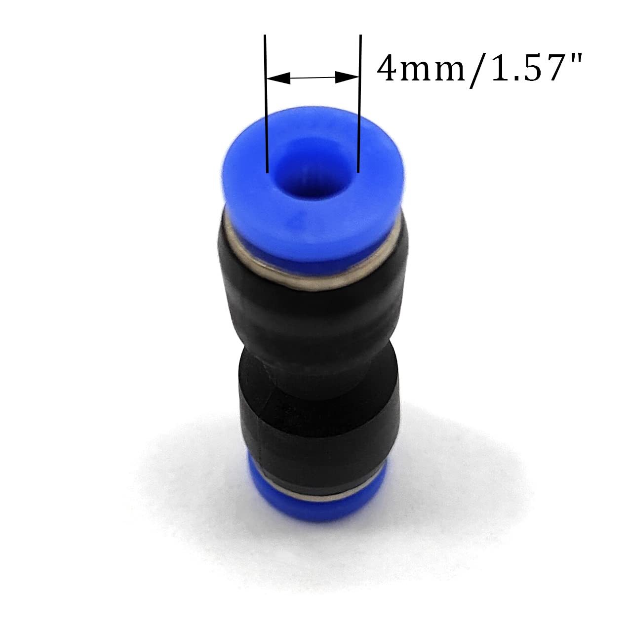 280PCS Plastic Straight Tube Connector Air Line Fittings Straight Push to link