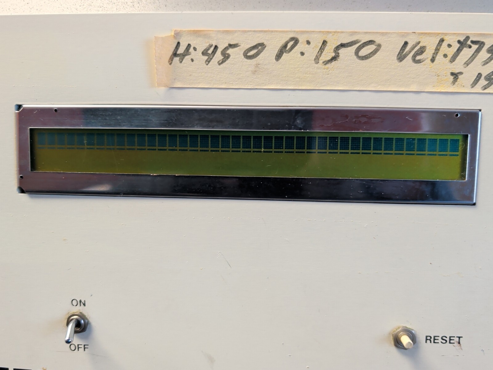 Sutter P-87 Micropipette Puller – FOR PARTS – Powers On / Garbled Display – READ