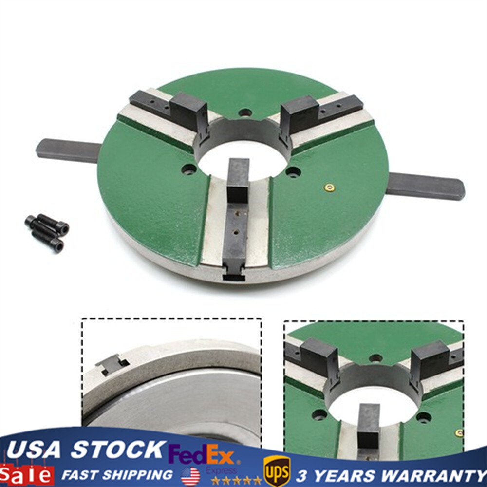 11.8 inch Chuck 3 Jaw Self-Centering Lathe Chuck Welding Positioner Table Chuck