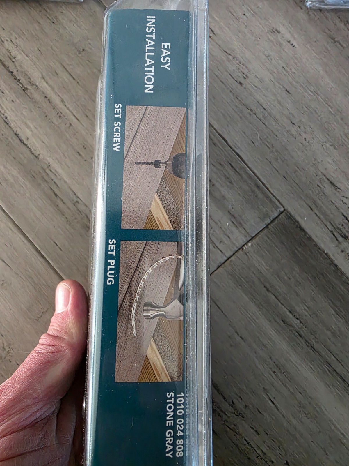 4x FastenMaster FMCTXCL-VA75SG Cortex Hidden Fastening, Stone Gray, 75 Scr