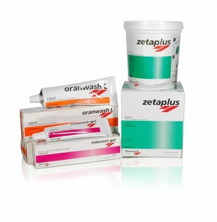 NEW pack Zhermack Zetaplus Putty C-Silicone Impression Material intro kit