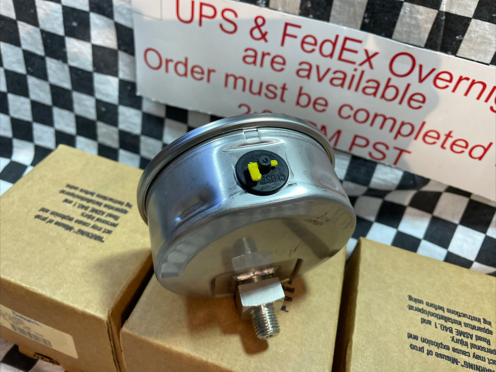 SWAGELOK PGI-100C-PG30-BAOX, PGI-100C-PG30-BA0X, Pressure Gauge 30 PSI, LOT OF 4