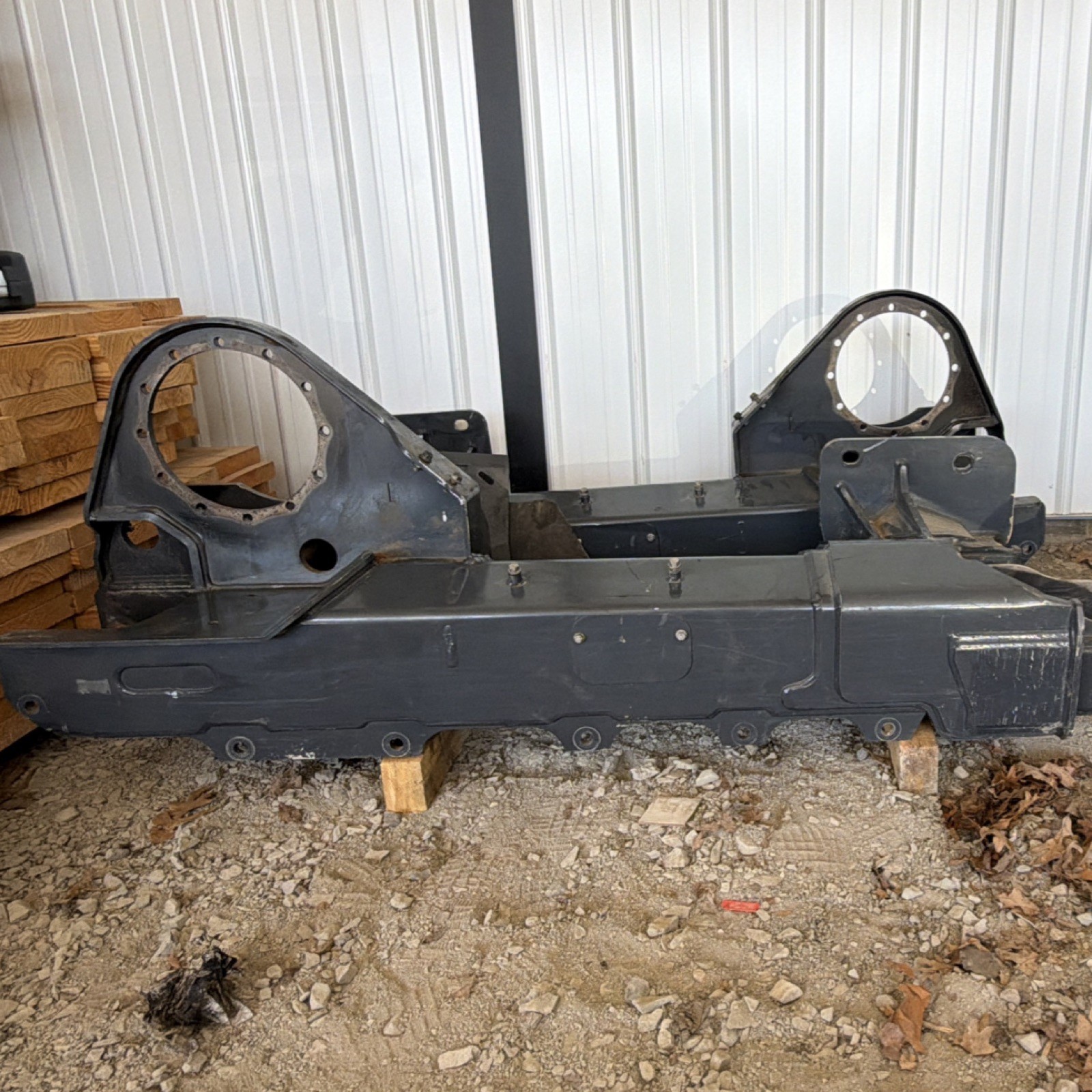 OEM John Deere Undercarriage Frame From 2024 333G Skid Steer left (drivers) Side