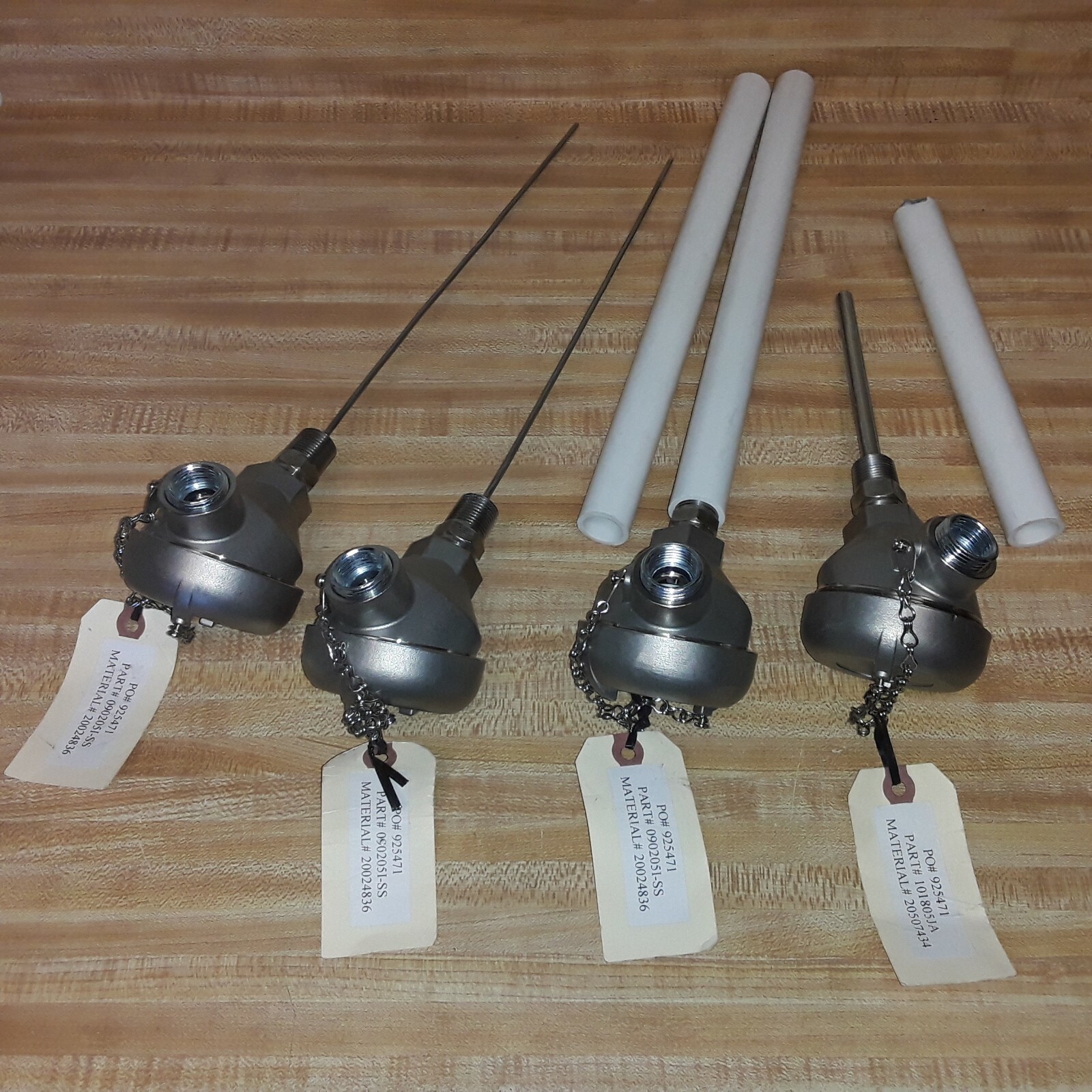 4 New Stainless Steel Thermocouple Probe Temperature Sensor 090205i-ss TTEC HOU
