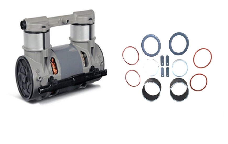 Thomas 2450 Compressor Rebuild Kit Respironics Everflo o2 Concentrator 2450AE44