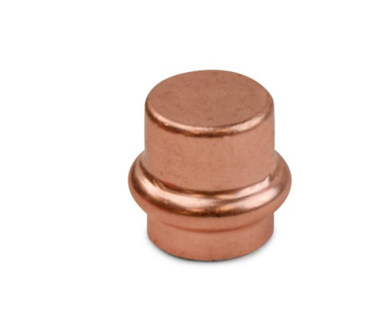 ProPress Fitting Copper Cap 1/2″ Press Connection Lead-free (Pack of 10)
