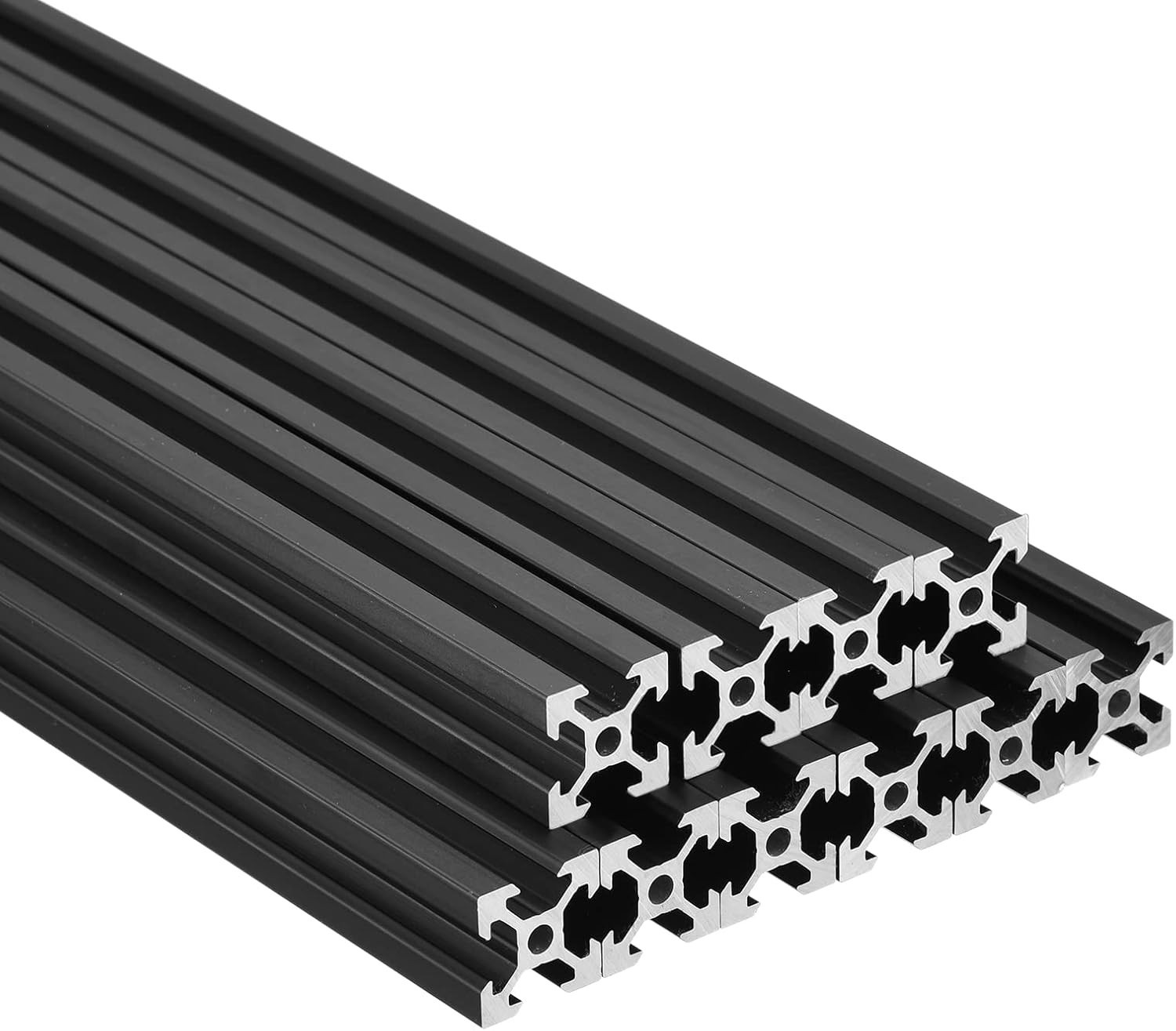 MECCANIXITY 10 Pcs V Slot 2020 Aluminum Extrusion European Standard 1220mm 48 In