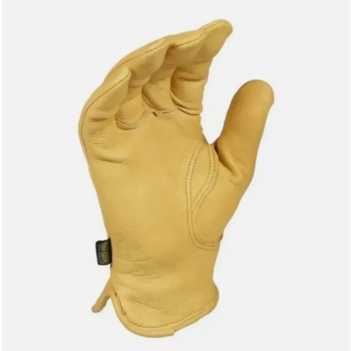 NWT Firm Grip Full Grain Deerskin Leather Work Gloves Size Med (5137) Heavy Duty
