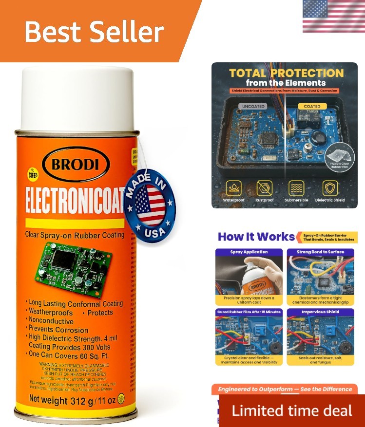 Electronic Coating Conformal Spray Waterproof Sealant Dielectric Protection