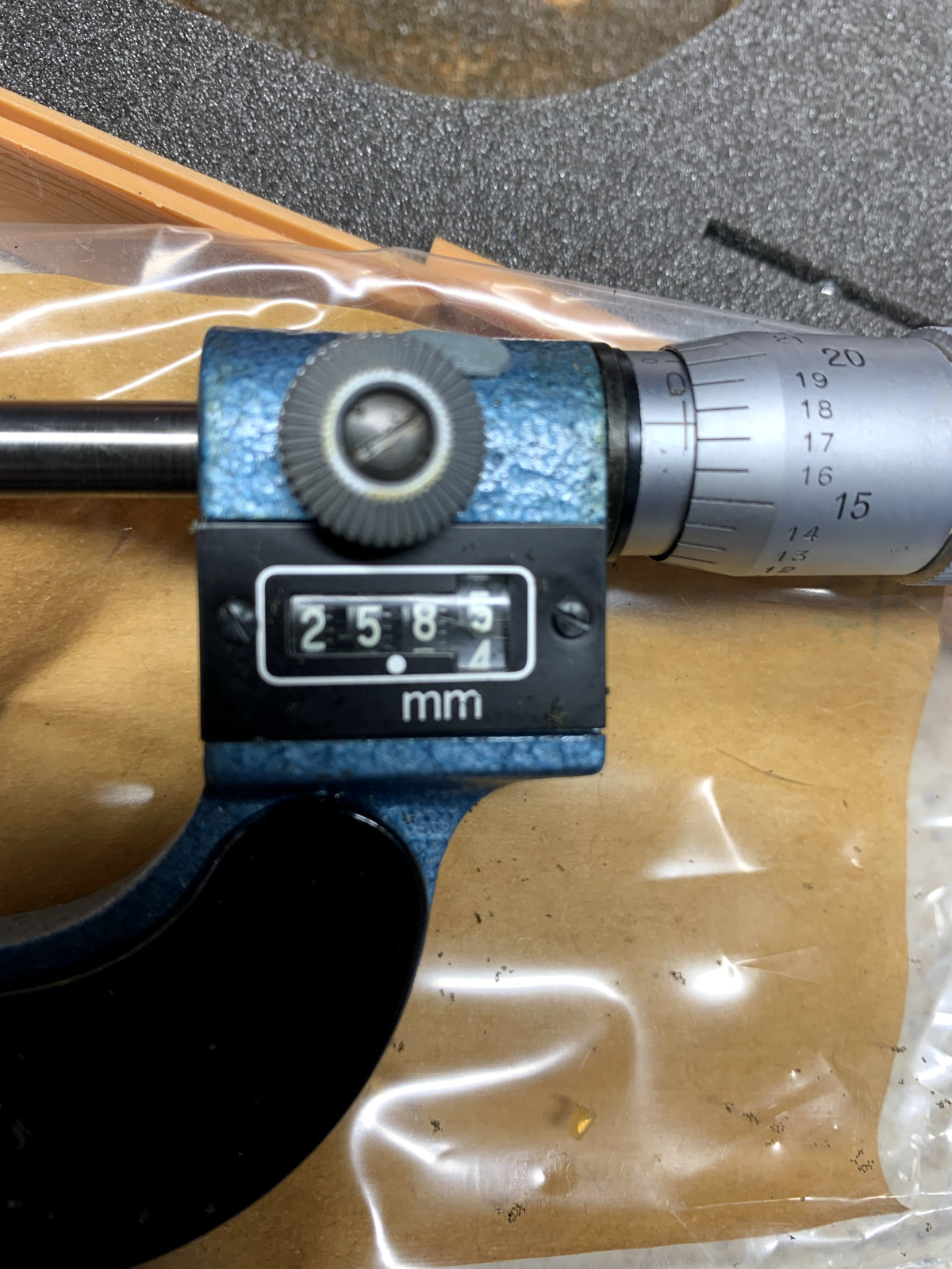 Machinist Tool Mitutoyo 1-2″ Digit Counter COMBIMIKE Micrometer (NOS) 159-212