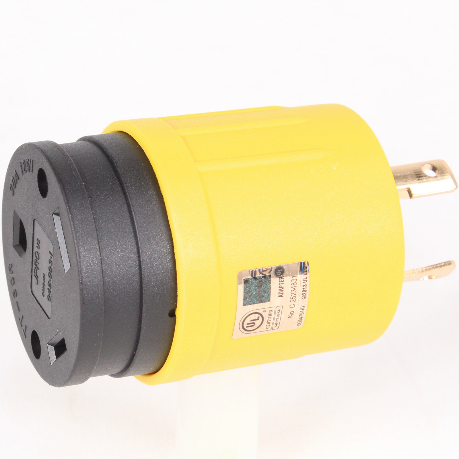 Generator RV Power Cord Adapter L5-30P (Male Plug) to TT-30R (Female Connector)