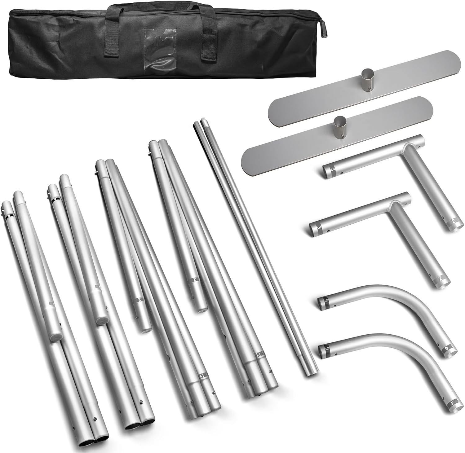 Anley 7.5×10 FT Backdrop Stand – Reinforced Aluminum Alloy Background Support