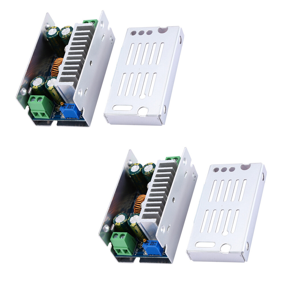 2X DC-DC 200W 15A Voltage Power Buck Converter Step Down Module 8V-60V To 1-36V