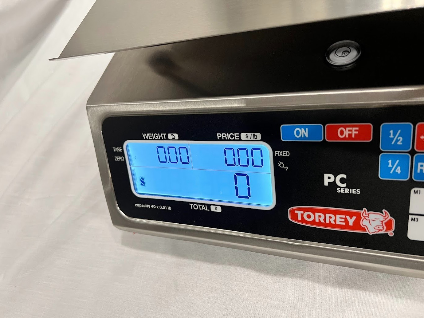 Tor Rey PC-40LT 40 lb. Digital Price Computing Scale, Legal for Trade