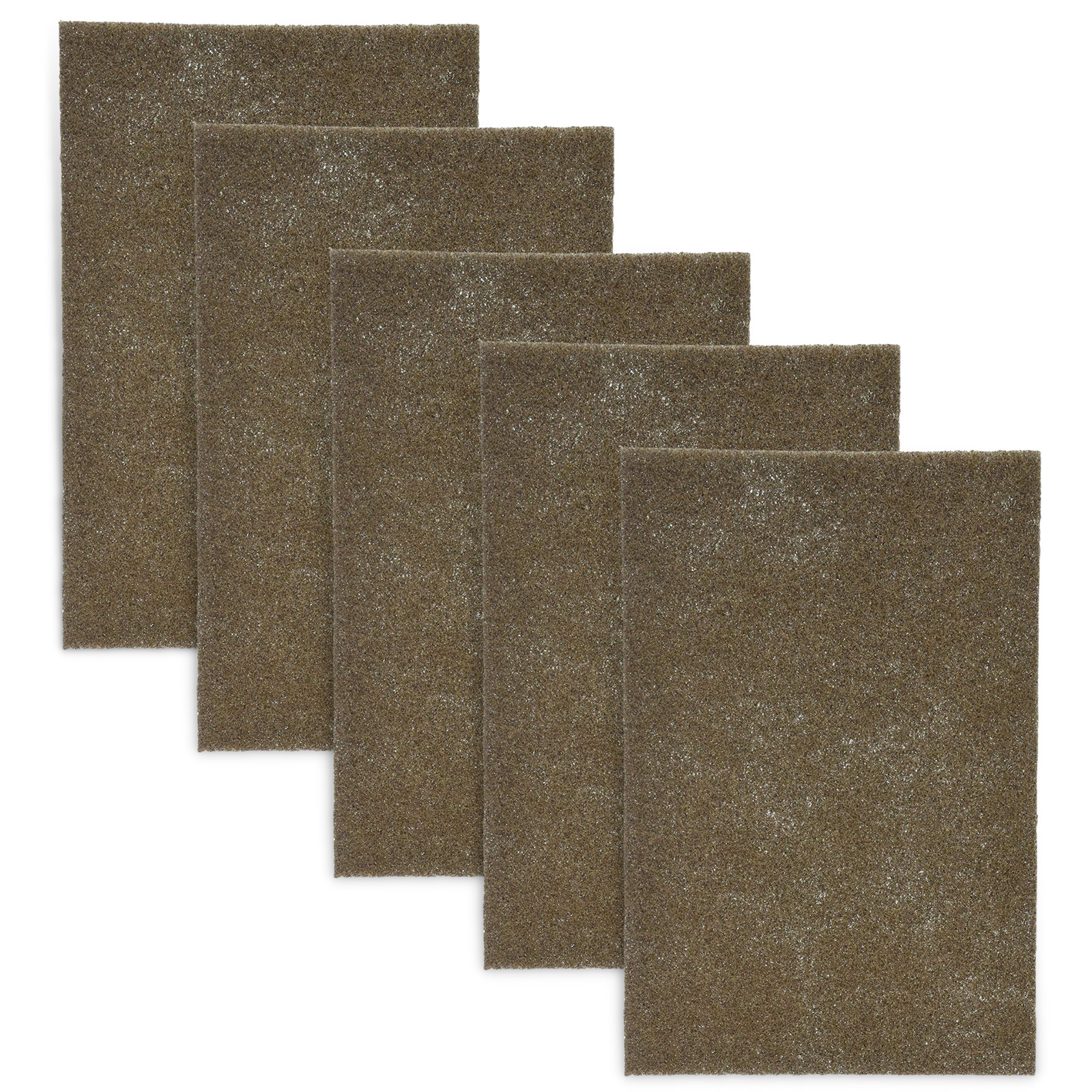 Scotch-Brite Heavy Duty Hand Pad: 6 in. x 9 in. (Tan) *5-pack