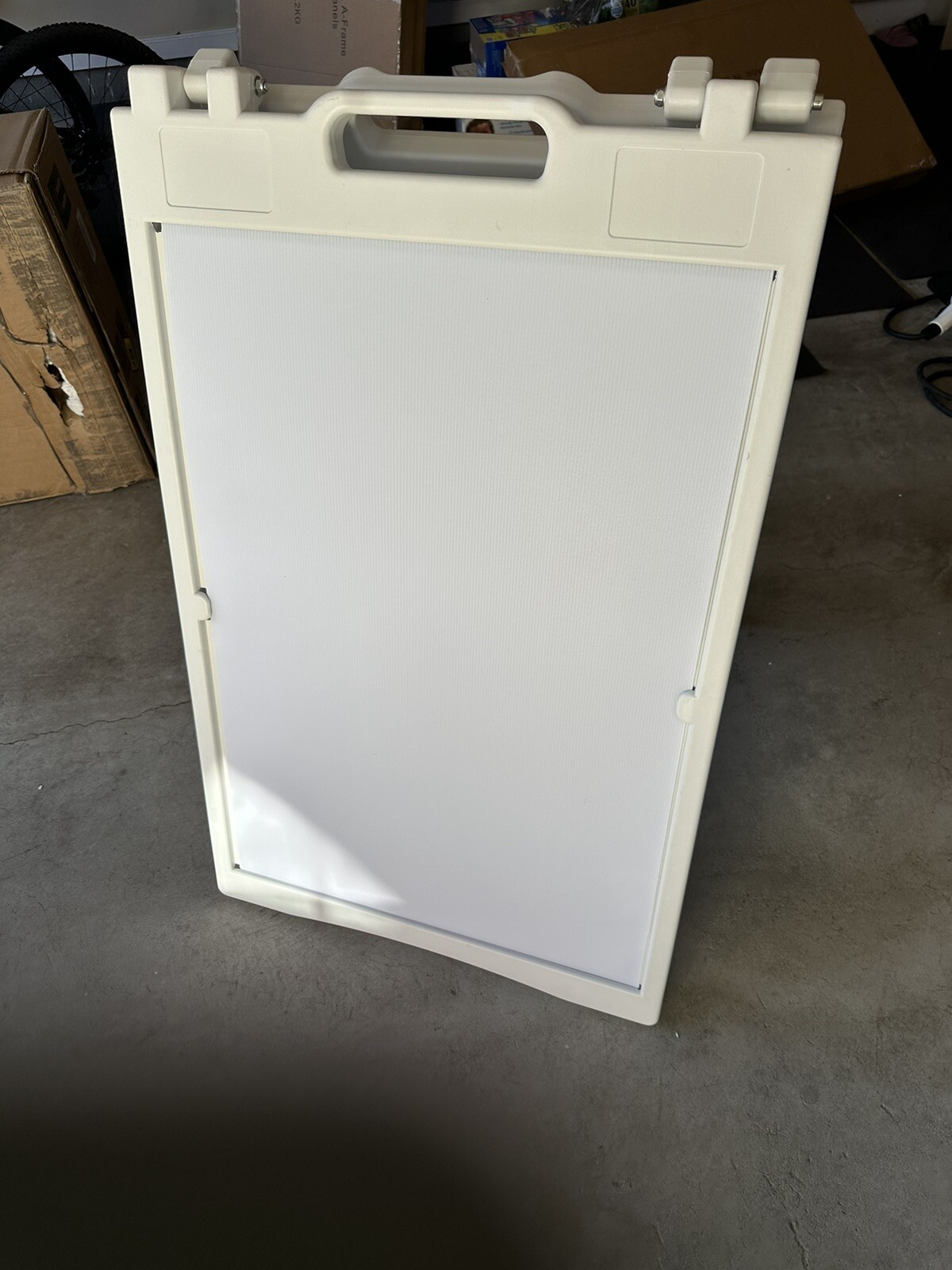 A-frame 24×36 Aframe Sidewalk Sign Sandwich Board Deluxe Signicade Quality