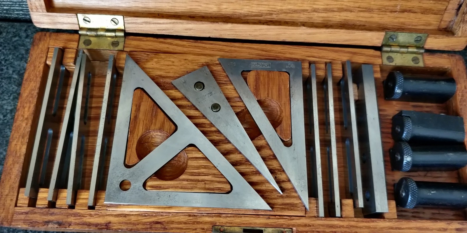 Taft Peirce Universal Angle Gage Set Vintage set complete machinist tool