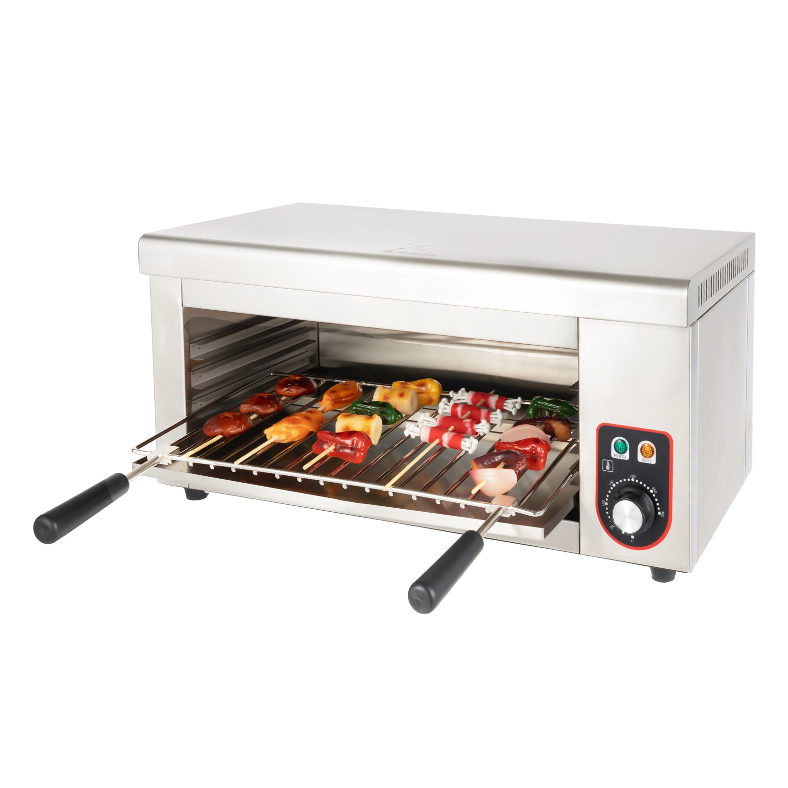 Salamander Broiler Fast Heating Toaster Oven 1500W Grid Electric Cheese Melter
