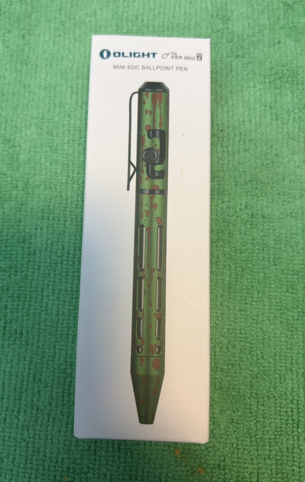 Olight O’Pen Mini 2 Zombie Splatter Distributor Exclusive BNIB, sealed